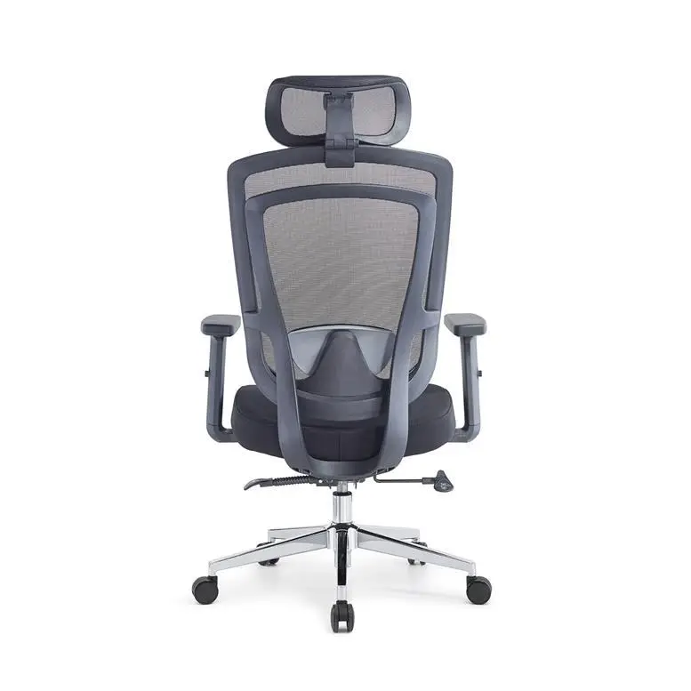 Breathable Fabric Ergonomic Load Swivel Office Chair Adjustable Lumbar Support Tilt Mechanism Multi Position Lock Office Chair — image 6