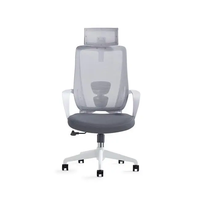 Breathable Fabric Ergonomic Load Swivel Office Chair Adjustable Lumbar Support Tilt Mechanism Multi Position Lock Office Chair — image 2