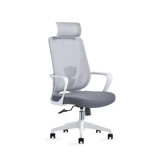 Breathable Fabric Ergonomic Load Swivel Office Chair Adjustable Lumbar Support Tilt Mechanism Multi Position Lock Office Chair — image 3