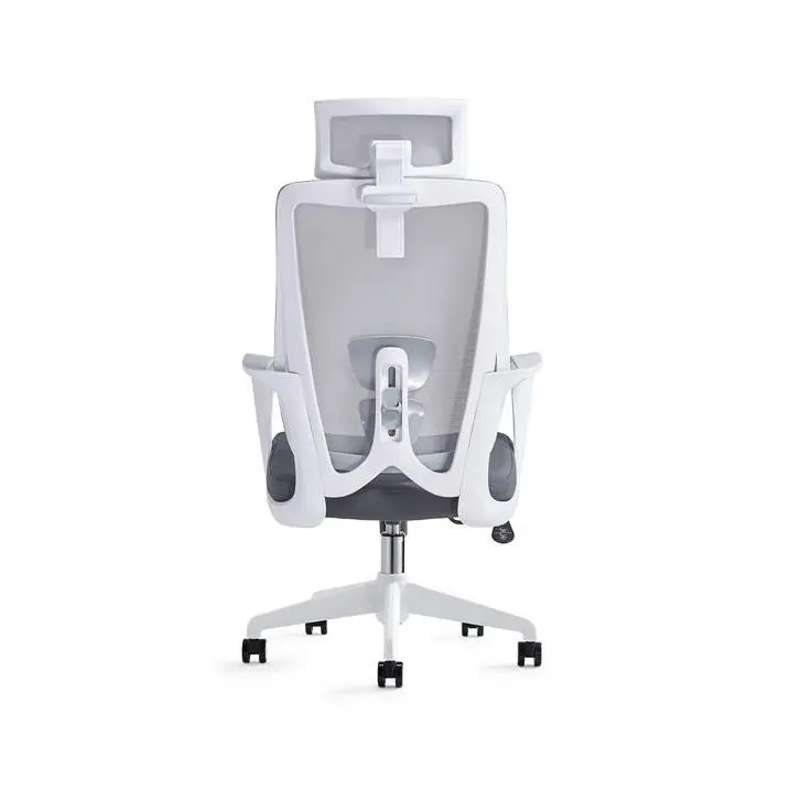 Breathable Fabric Ergonomic Load Swivel Office Chair Adjustable Lumbar Support Tilt Mechanism Multi Position Lock Office Chair — image 5