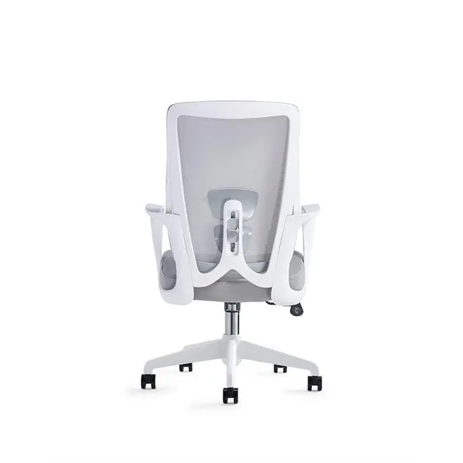 Modern Adjustable Mesh Executive Office Chair with Height Adjustable Swivel Base Saber Legs-Factory Wholesale Chair — image 5
