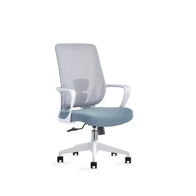 Modern Adjustable Mesh Executive Office Chair with Height Adjustable Swivel Base Saber Legs-Factory Wholesale Chair — image 3