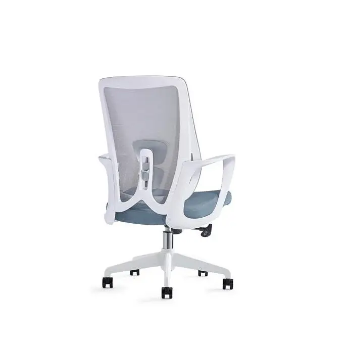 Modern Adjustable Mesh Executive Office Chair with Height Adjustable Swivel Base Saber Legs-Factory Wholesale Chair — image 4