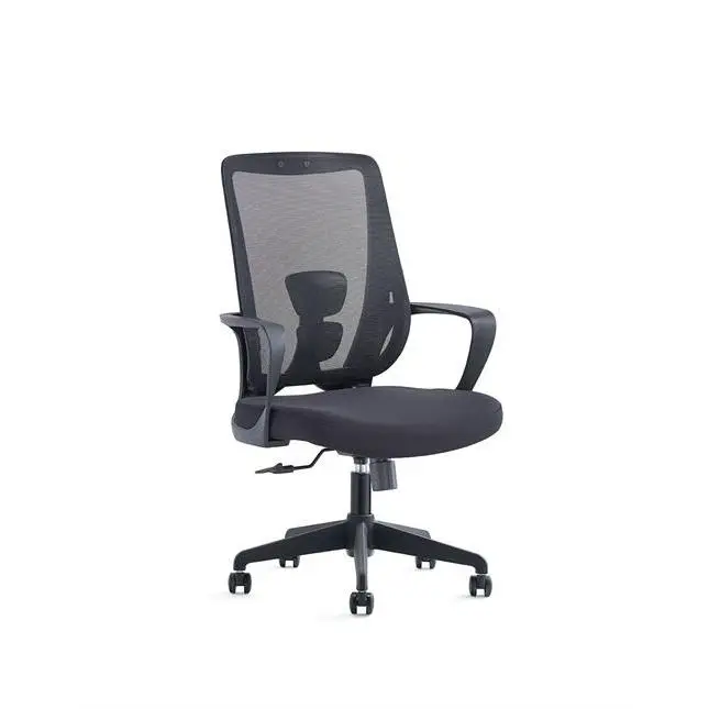 Modern Adjustable Mesh Executive Office Chair with Height Adjustable Swivel Base Saber Legs-Factory Wholesale Chair — image 3
