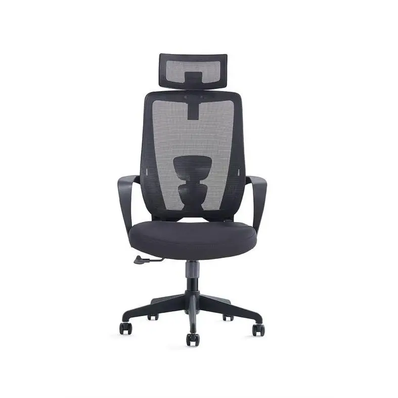 Breathable Fabric Ergonomic Load Swivel Office Chair Adjustable Lumbar Support Tilt Mechanism Multi Position Lock Office Chair — image 2