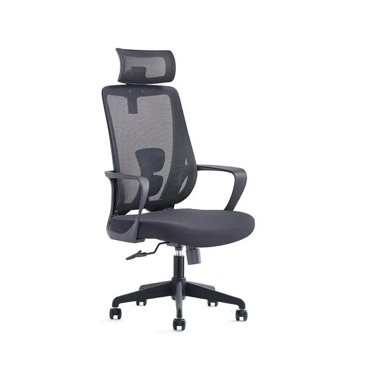Breathable Fabric Ergonomic Load Swivel Office Chair Adjustable Lumbar Support Tilt Mechanism Multi Position Lock Office Chair — image 3