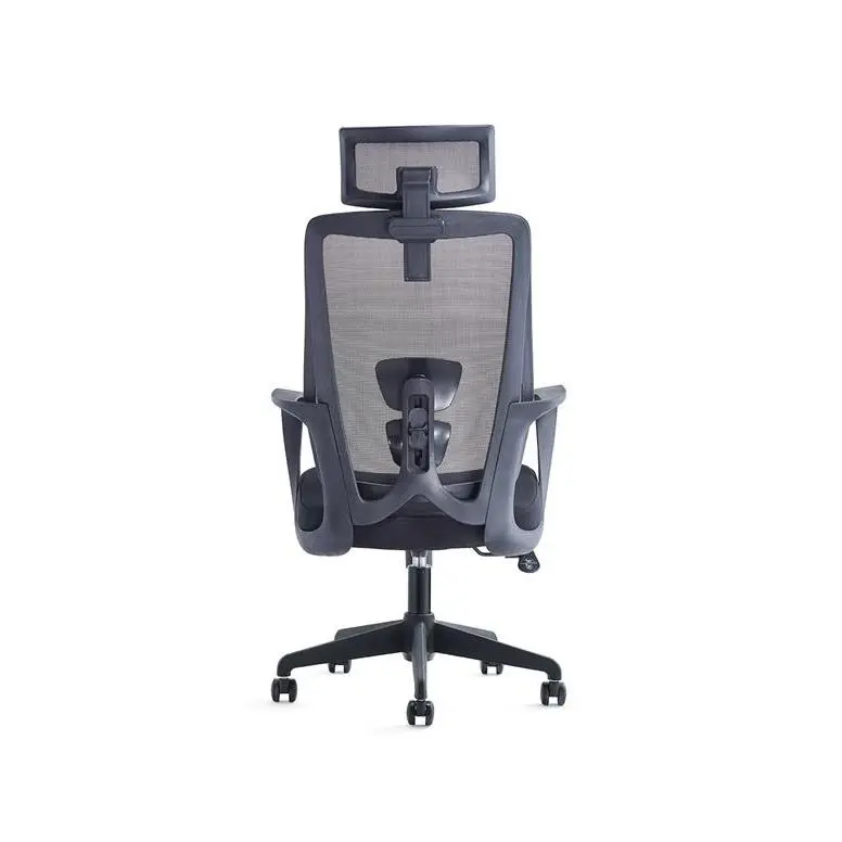 Breathable Fabric Ergonomic Load Swivel Office Chair Adjustable Lumbar Support Tilt Mechanism Multi Position Lock Office Chair — image 5
