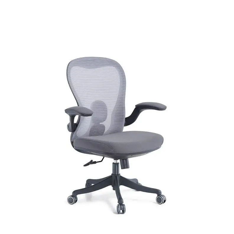 Modern Adjustable Mesh Executive Office Chair with Height Adjustable Swivel Base Saber Legs-Factory Wholesale Chair — image 3
