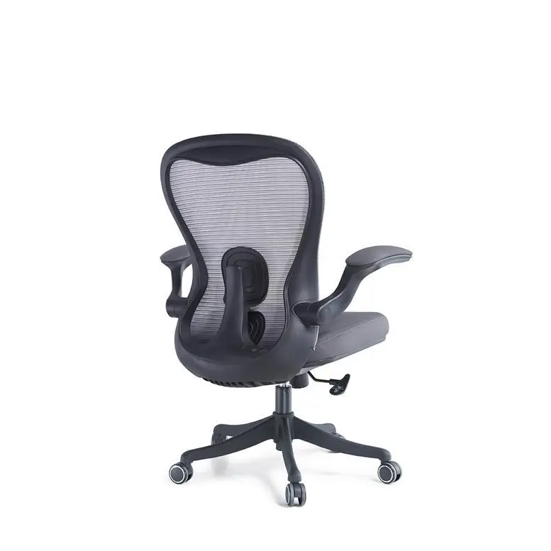 Modern Adjustable Mesh Executive Office Chair with Height Adjustable Swivel Base Saber Legs-Factory Wholesale Chair — image 4