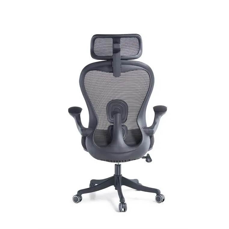 Breathable Fabric Ergonomic Load Swivel Office Chair Adjustable Lumbar Support Tilt Mechanism Multi Position Lock Office Chair — image 5