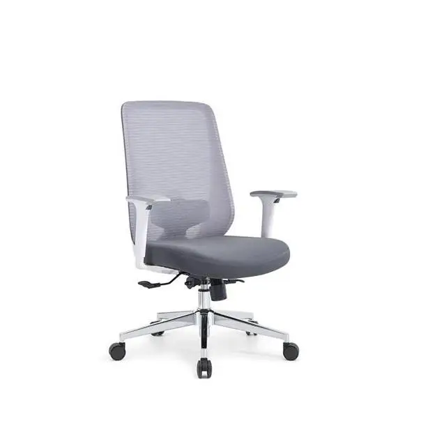 Modern Adjustable Mesh Executive Office Chair with Height Adjustable Swivel Base Saber Legs-Factory Wholesale Chair — image 3