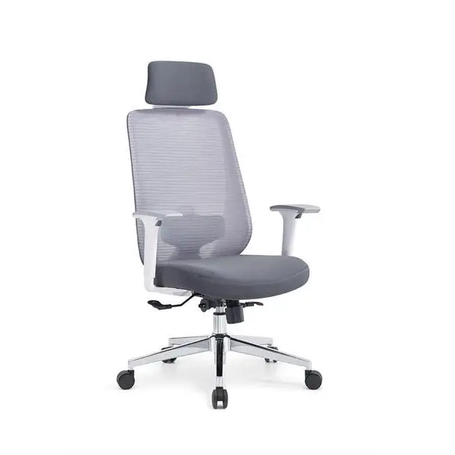 Breathable Fabric Ergonomic Load Swivel Office Chair Adjustable Lumbar Support Tilt Mechanism Multi Position Lock Office Chair — image 3