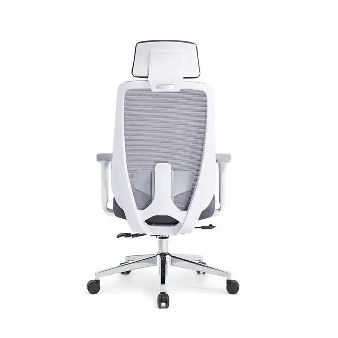 Breathable Fabric Ergonomic Load Swivel Office Chair Adjustable Lumbar Support Tilt Mechanism Multi Position Lock Office Chair — image 5