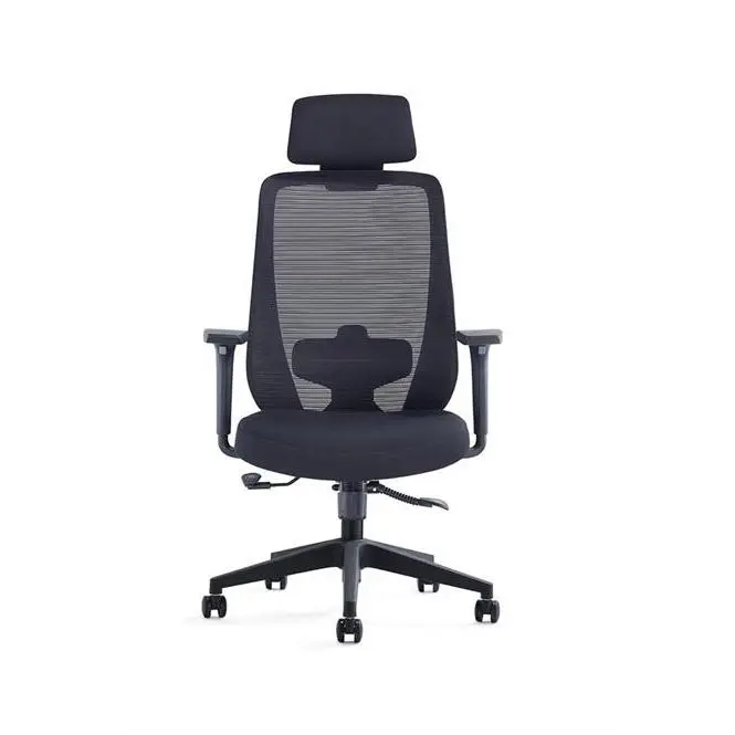 Breathable Fabric Ergonomic Load Swivel Office Chair Adjustable Lumbar Support Tilt Mechanism Multi Position Lock Office Chair — image 2