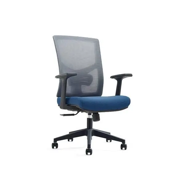 Modern Adjustable Mesh Executive Office Chair with Height Adjustable Swivel Base Saber Legs-Factory Wholesale Chair — image 3