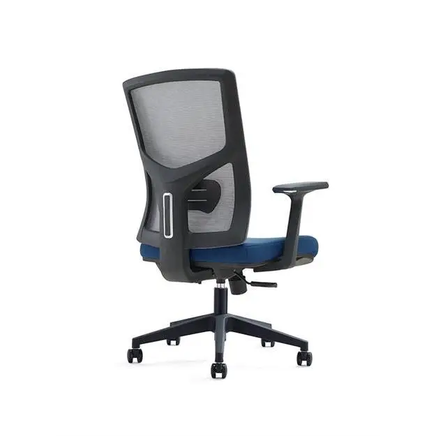 Modern Adjustable Mesh Executive Office Chair with Height Adjustable Swivel Base Saber Legs-Factory Wholesale Chair — image 5