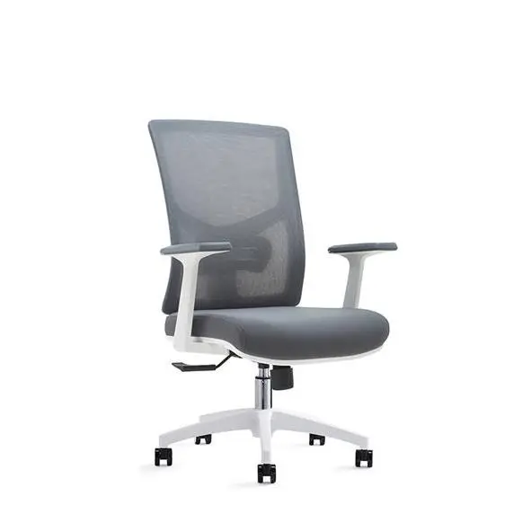 Modern Adjustable Mesh Executive Office Chair with Height Adjustable Swivel Base Saber Legs-Factory Wholesale Chair — image 3
