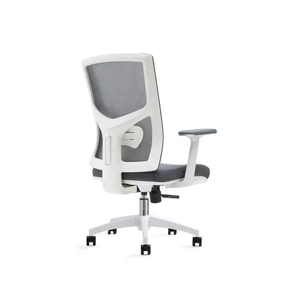 Modern Adjustable Mesh Executive Office Chair with Height Adjustable Swivel Base Saber Legs-Factory Wholesale Chair — image 5