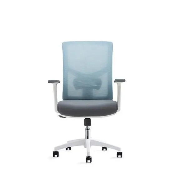 Modern Adjustable Mesh Executive Office Chair with Height Adjustable Swivel Base Saber Legs-Factory Wholesale Chair — image 2