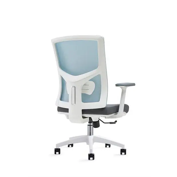 Modern Adjustable Mesh Executive Office Chair with Height Adjustable Swivel Base Saber Legs-Factory Wholesale Chair — image 5