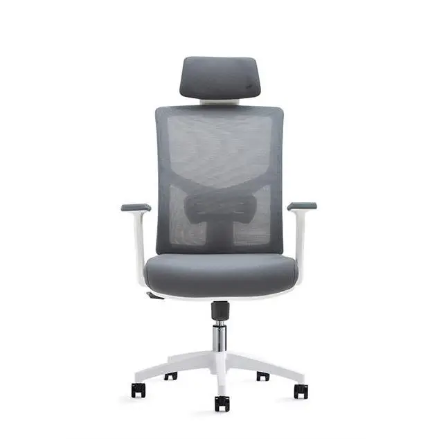 Breathable Fabric Ergonomic Load Swivel Office Chair Adjustable Lumbar Support Tilt Mechanism Multi Position Lock Office Chair — image 2