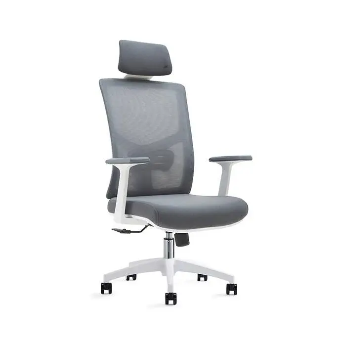 Breathable Fabric Ergonomic Load Swivel Office Chair Adjustable Lumbar Support Tilt Mechanism Multi Position Lock Office Chair — image 3