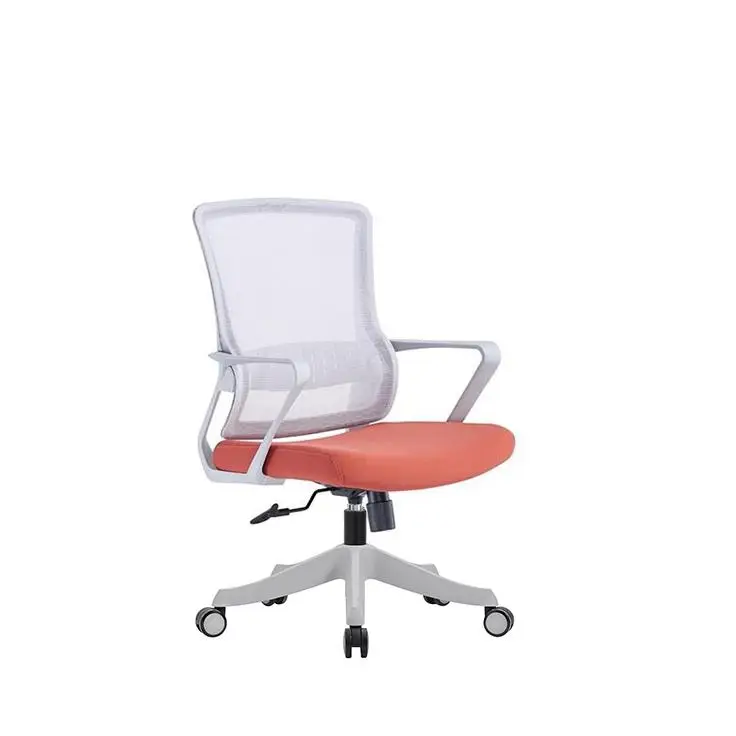 Modern Adjustable Mesh Executive Office Chair with Height Adjustable Swivel Base Saber Legs-Factory Wholesale Chair — image 3
