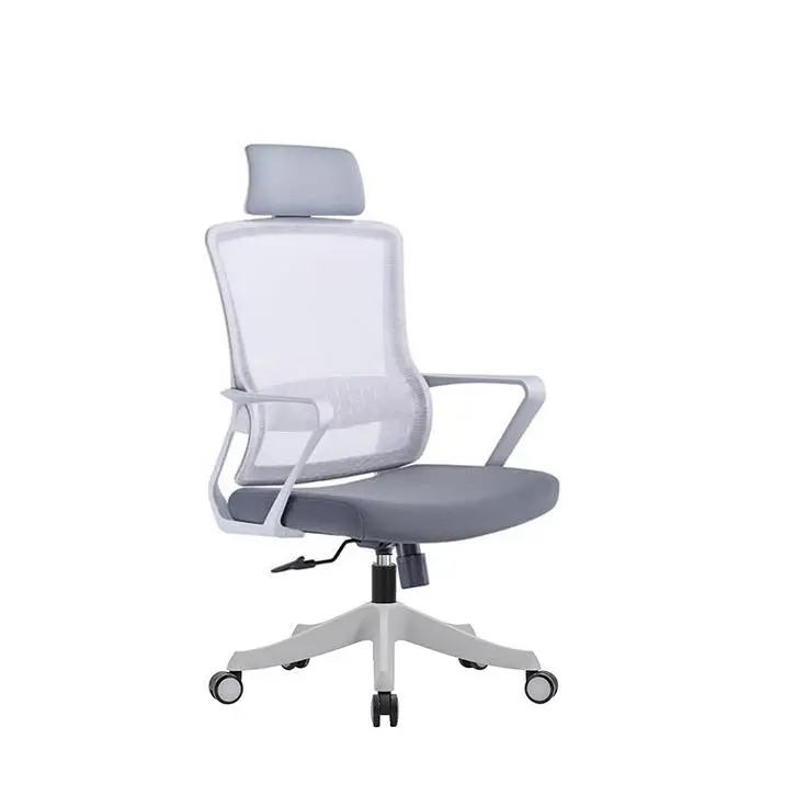 Breathable Fabric Ergonomic Load Swivel Office Chair Adjustable Lumbar Support Tilt Mechanism Multi Position Lock Office Chair — image 3