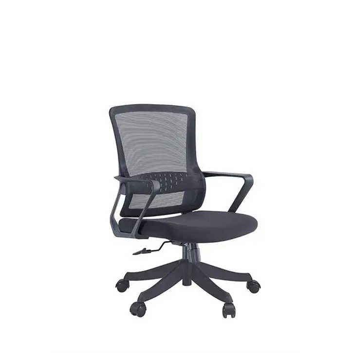 Modern Adjustable Mesh Executive Office Chair with Height Adjustable Swivel Base Saber Legs-Factory Wholesale Chair — image 3