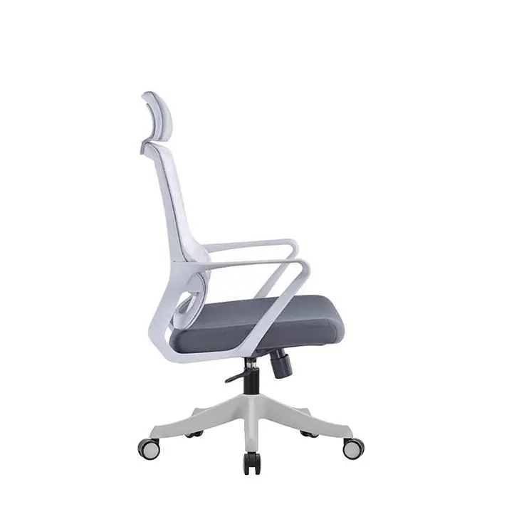 Breathable Fabric Ergonomic Load Swivel Office Chair Adjustable Lumbar Support Tilt Mechanism Multi Position Lock Office Chair — image 4