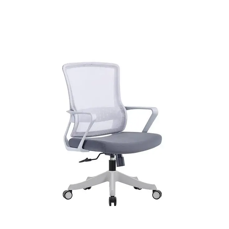 Modern Adjustable Mesh Executive Office Chair with Height Adjustable Swivel Base Saber Legs-Factory Wholesale Chair — image 3
