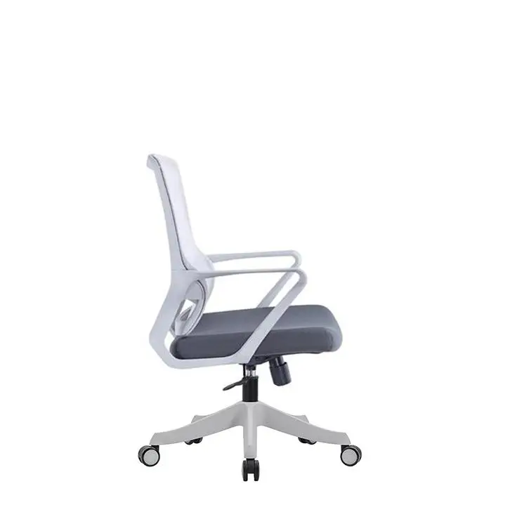 Modern Adjustable Mesh Executive Office Chair with Height Adjustable Swivel Base Saber Legs-Factory Wholesale Chair — image 4