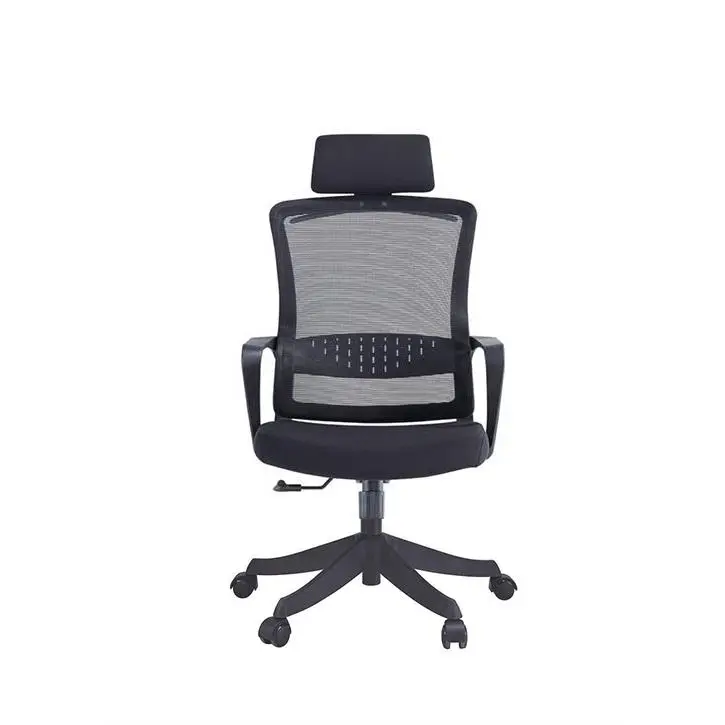 Breathable Fabric Ergonomic Load Swivel Office Chair Adjustable Lumbar Support Tilt Mechanism Multi Position Lock Office Chair — image 2