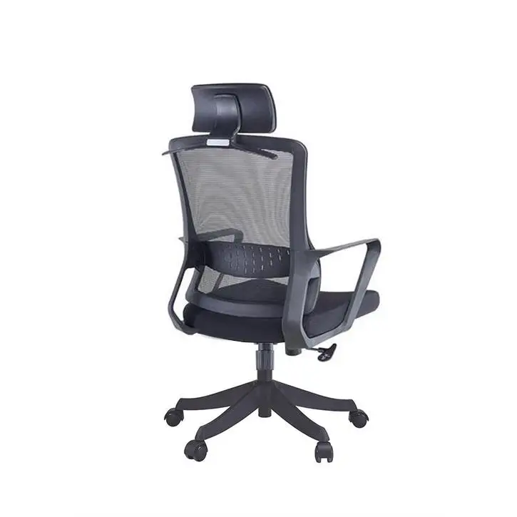 Breathable Fabric Ergonomic Load Swivel Office Chair Adjustable Lumbar Support Tilt Mechanism Multi Position Lock Office Chair — image 3