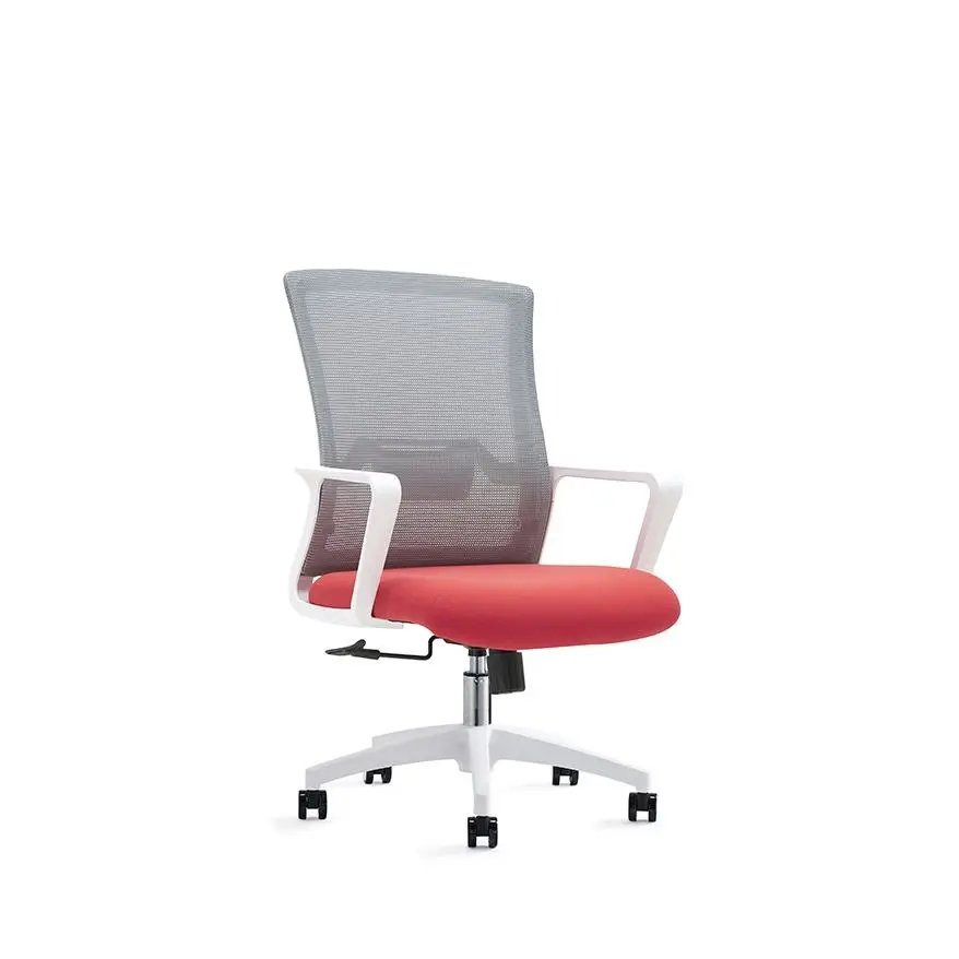 Modern Adjustable Mesh Executive Office Chair with Height Adjustable Swivel Base Saber Legs-Factory Wholesale Chair — image 3