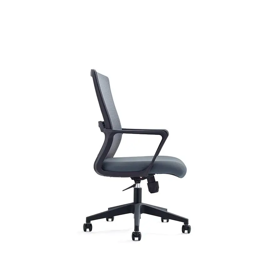 Modern Adjustable Mesh Executive Office Chair with Height Adjustable Swivel Base Saber Legs-Factory Wholesale Chair — image 4