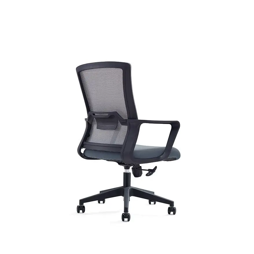 Modern Adjustable Mesh Executive Office Chair with Height Adjustable Swivel Base Saber Legs-Factory Wholesale Chair — image 5