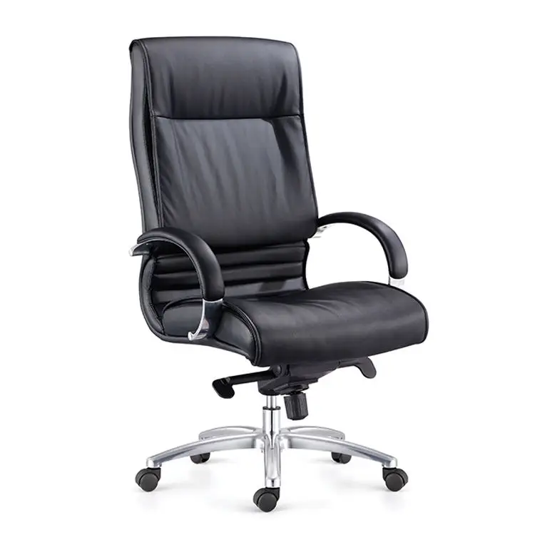 MAC Synthetic Leather Office Chair Boss Chair High End Black Leather Chair for Office — view 1