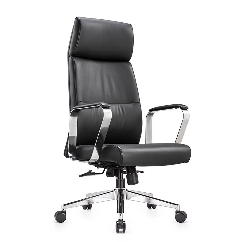 Seat Cushion Office Chair Pu Executive Boss Manager Office Chair Pu Boss Manager Leather Board Room Chairs — view 1