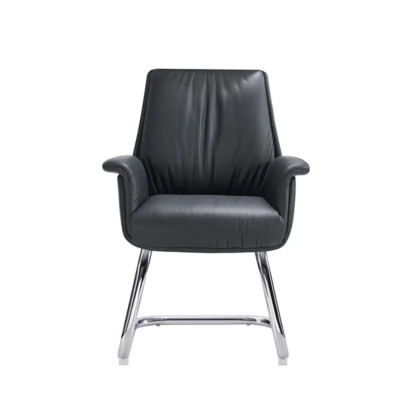 Luxury Furniture Leather Executive Office Desk Chairs Comfortable Ergonomic Executive Boss Manager Leather Office Chair — image 6