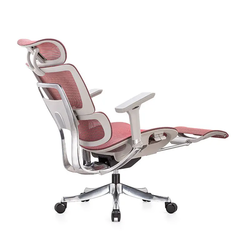Ergonimic Chair Mesh Office Swivel Chair Height Adjustable Chair With Backrest — view 4