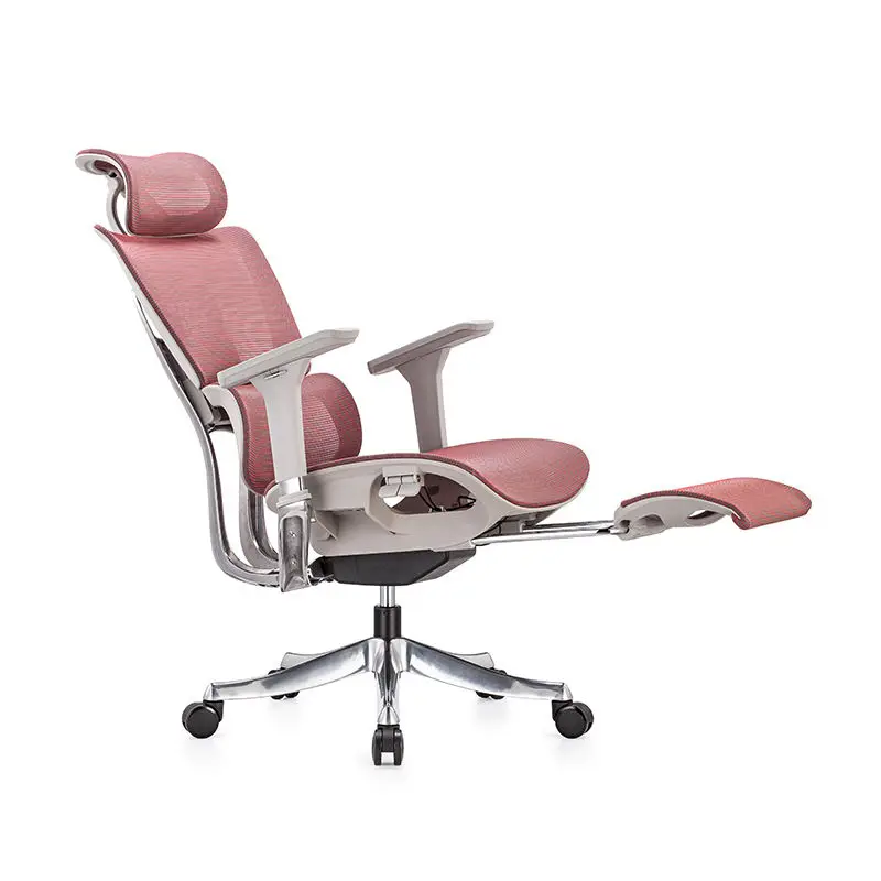 Ergonimic Chair Mesh Office Swivel Chair Height Adjustable Chair With Backrest — view 6