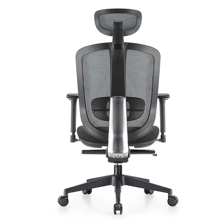 Ergonomic Office Mesh Chairs with Italy Mechanism Self-adjust Back and Aluminium Support Office Furniture — image 6