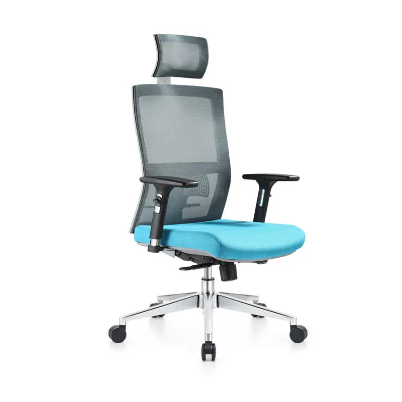 Modern Style High Back Mesh Office Chair Computer Gaming Chair Racing Swivel Chair with Headrest Office Furniture — view 1