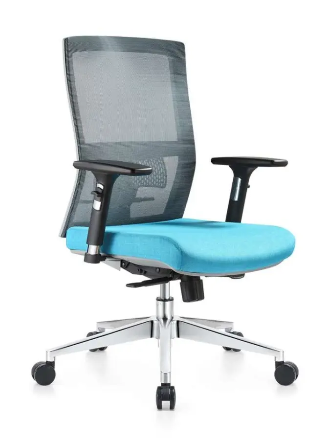 Modern Style High Back Mesh Office Chair Computer Gaming Chair Racing Swivel Chair with Headrest Office Furniture — image 4