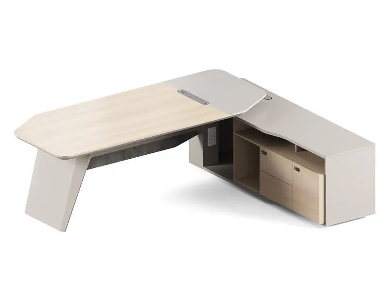 New Style Low Price Modern Luxury High End Convertible Executive Office Computer Desk with E0 MFC Material — image 3