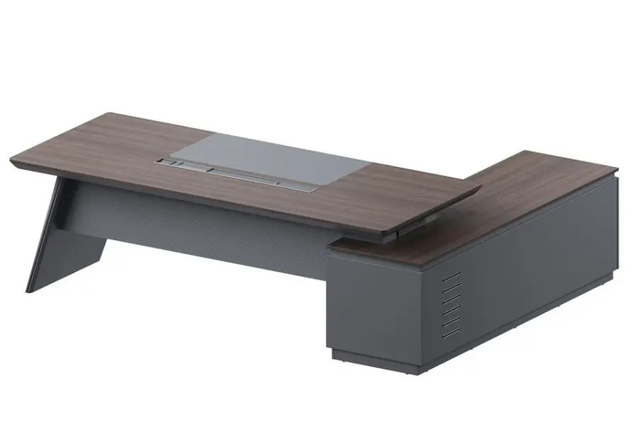 Manufacturer Supply China Supplier Fanmi Modern Luxury Convertible Executive Desk E0 MFC Material CARB Certified Office — image 3