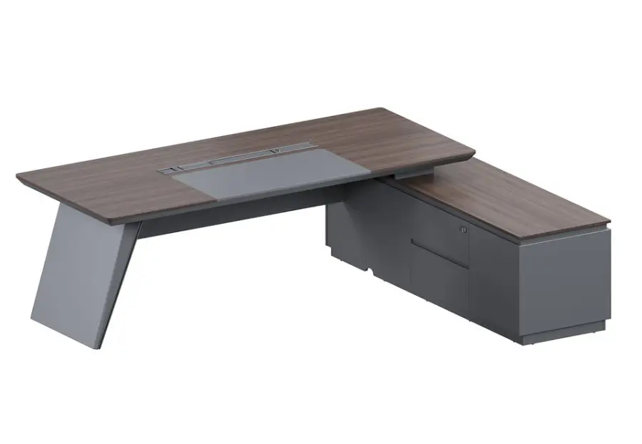 Manufacturer Supply China Supplier Fanmi Modern Luxury Convertible Executive Desk E0 MFC Material CARB Certified Office — image 6