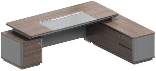 Chinese Factory Price Luxury Modern Manager Office Executive Desk for Ceo — image 5