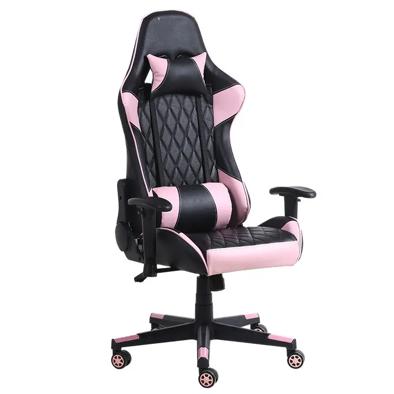 Silla Gamer Dropshipping Pc Office Racing Leather Led Gaming Chair Foldable Cheap Executive Adjustable Height 4-Stage Gas Lift — image 3